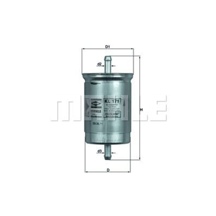 Mahle Kraftstofffilter Ford Isuzu Nissan Opel Mahle Kraftstofffilter Ford Isuzu Nissan Opel von MAHLE