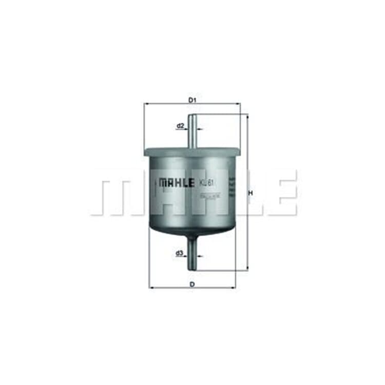 Mahle Kraftstofffilter Ford Mazda Mahle Kraftstofffilter Ford Mazda von MAHLE