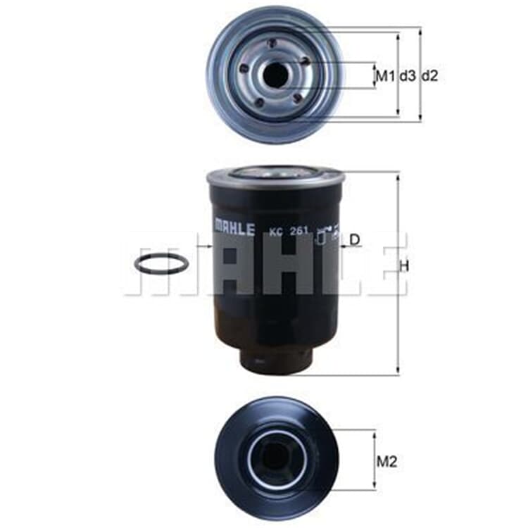 Mahle Kraftstofffilter Ford Ranger Mazda Bt-50 Mahle Kraftstofffilter Ford Ranger Mazda Bt-50 von MAHLE