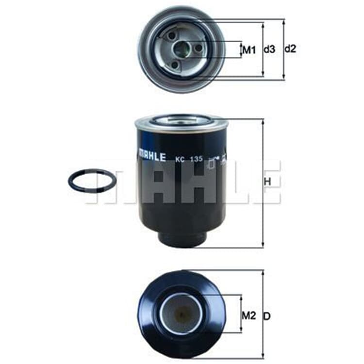 Mahle Kraftstofffilter Ford Ranger Toyota Corolla Dyna Hiace Hilux Land Mahle Kraftstofffilter Ford Ranger Toyota Corolla Dyna Hiace Hilux Land von MAHLE