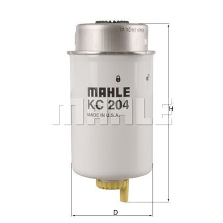 Mahle Kraftstofffilter Ford Transit Mahle Kraftstofffilter Ford Transit von MAHLE
