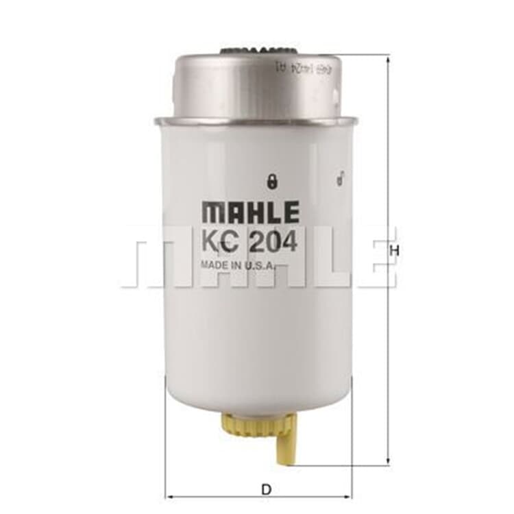 Mahle Kraftstofffilter Ford Transit von MAHLE