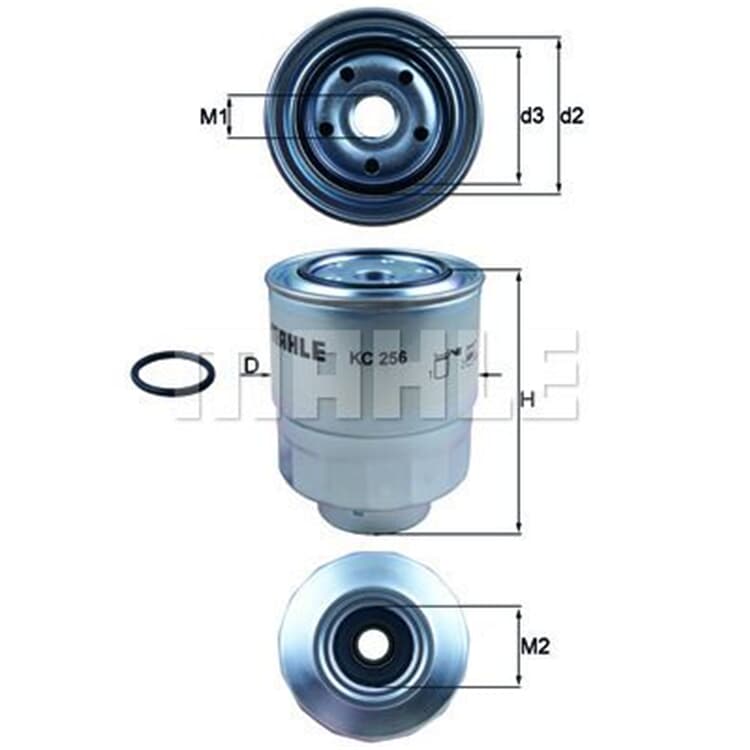 Mahle Kraftstofffilter Honda Accord Civic Cr-V Fr-V Mahle Kraftstofffilter Honda Accord Civic Cr-V Fr-V von MAHLE