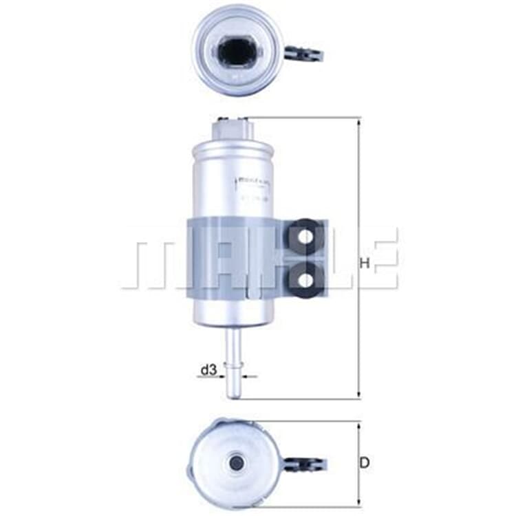 Mahle Kraftstofffilter Honda Accord Mahle Kraftstofffilter Honda Accord von MAHLE