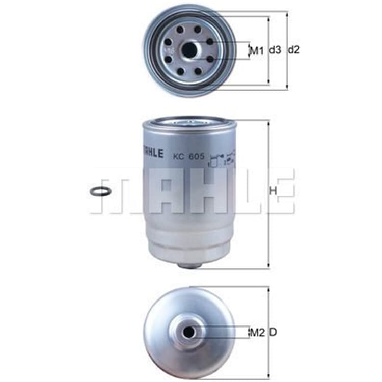 Mahle Kraftstofffilter Hyundai Ix20 Tucson Kia Sportage Venga Mahle Kraftstofffilter Hyundai Ix20 Tucson Kia Sportage Venga von MAHLE