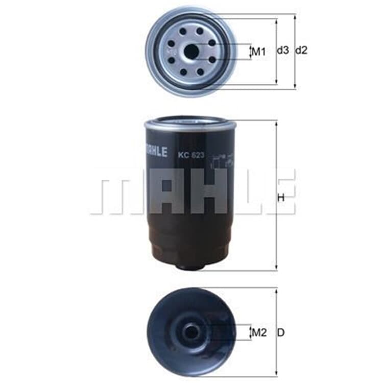 Mahle Kraftstofffilter Hyundai Kia Ssangyong Mahle Kraftstofffilter Hyundai Kia Ssangyong von MAHLE