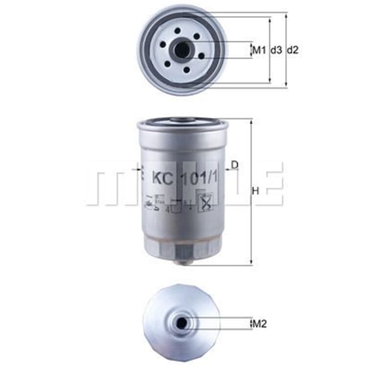 Mahle Kraftstofffilter Hyundai Kia Mahle Kraftstofffilter Hyundai Kia von MAHLE
