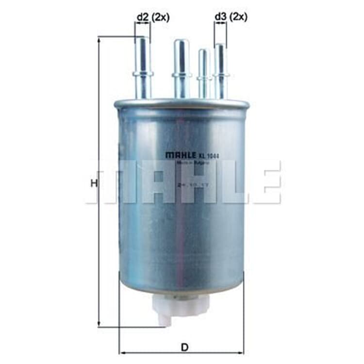 Mahle Kraftstofffilter Land Rover Discovery Range Rover von MAHLE