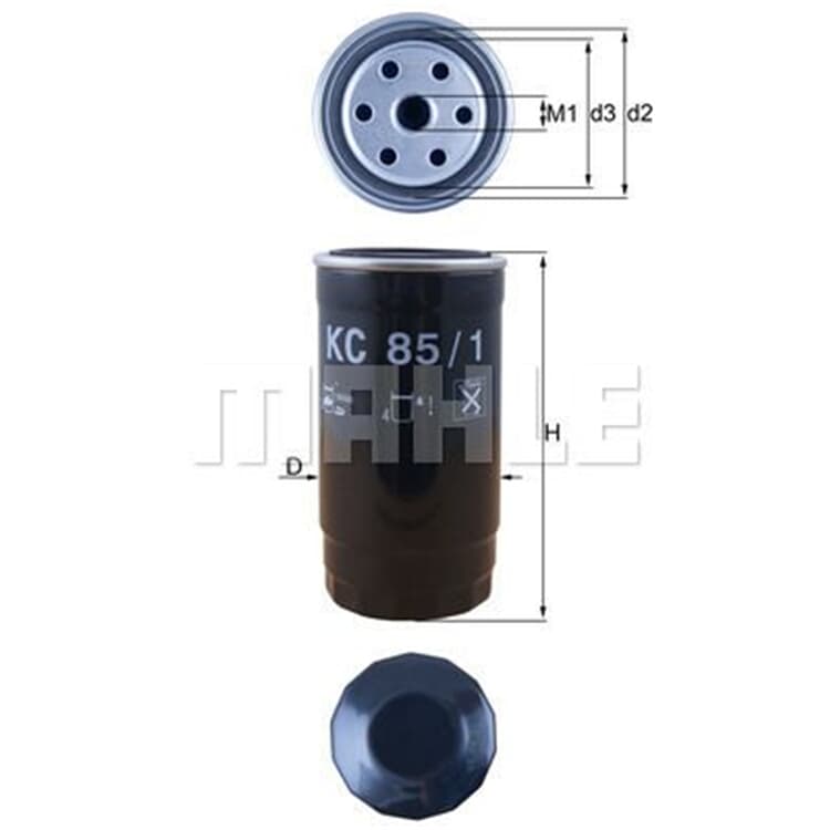 Mahle Kraftstofffilter Land Rover Freelander MG Mg Rover 75 Mahle Kraftstofffilter Land Rover Freelander MG Mg Rover 75 von MAHLE