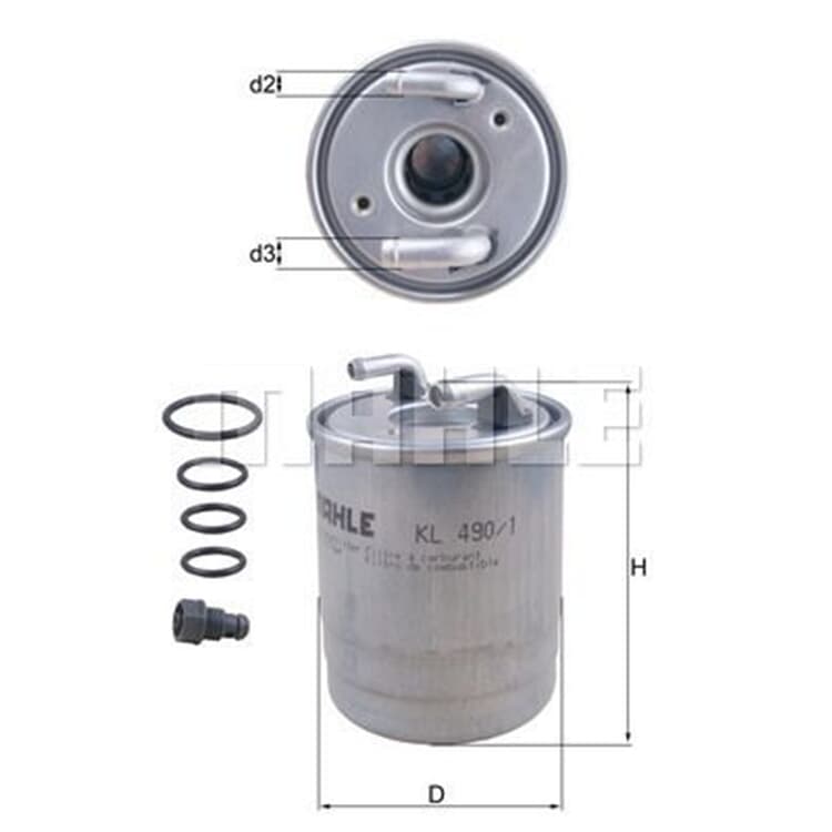 Mahle Kraftstofffilter Mercedes Sprinter Mahle Kraftstofffilter Mercedes Sprinter von MAHLE