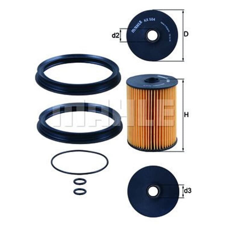 Mahle Kraftstofffilter Mini Mahle Kraftstofffilter Mini von MAHLE