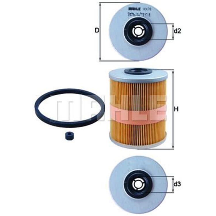 Mahle Kraftstofffilter Opel Saab Mahle Kraftstofffilter Opel Saab von MAHLE