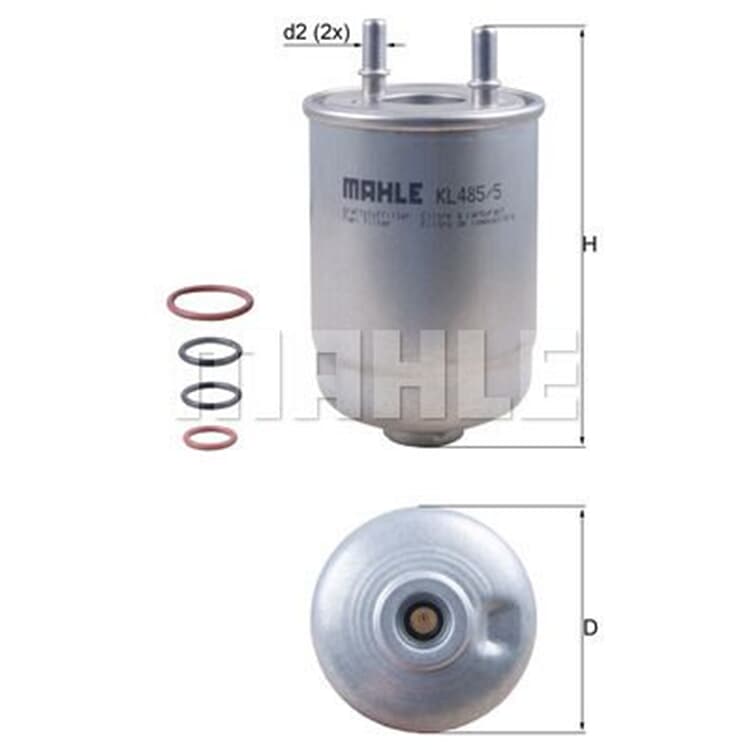 Mahle Kraftstofffilter Renault Fluence Grand Megane Sc?nic Suzuki Grand Mahle Kraftstofffilter Renault Fluence Grand Megane Sc?nic Suzuki Grand von MAHLE