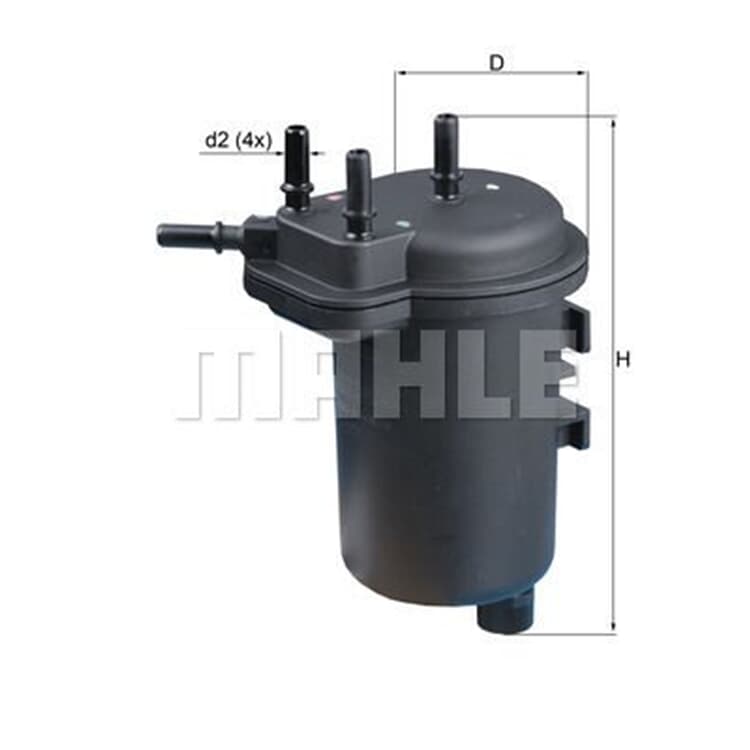 Mahle Kraftstofffilter Renault Grand Megane Sc?nic Mahle Kraftstofffilter Renault Grand Megane Sc?nic von MAHLE