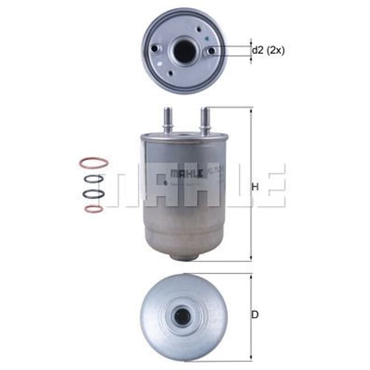 Mahle Kraftstofffilter Renault Grand Megane Sc?nic Mahle Kraftstofffilter Renault Grand Megane Sc?nic von MAHLE