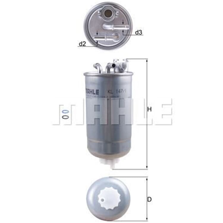 Mahle Kraftstofffilter Seat Leon Toledo Mahle Kraftstofffilter Seat Leon Toledo von MAHLE