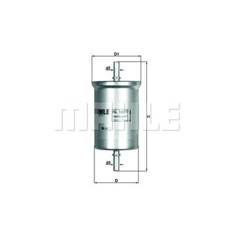 Mahle Kraftstofffilter Smart Fortwo Mahle Kraftstofffilter Smart Fortwo von MAHLE