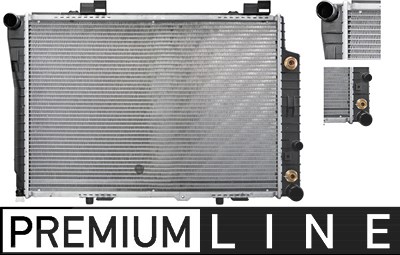 Mahle Kühler, Motorkühlung [Hersteller-Nr. CR270000P] für Mercedes-Benz von MAHLE