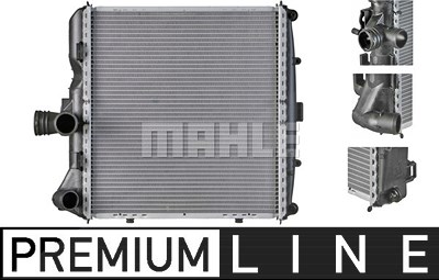 Mahle Kühler, Motorkühlung [Hersteller-Nr. CR817000P] für Porsche von MAHLE
