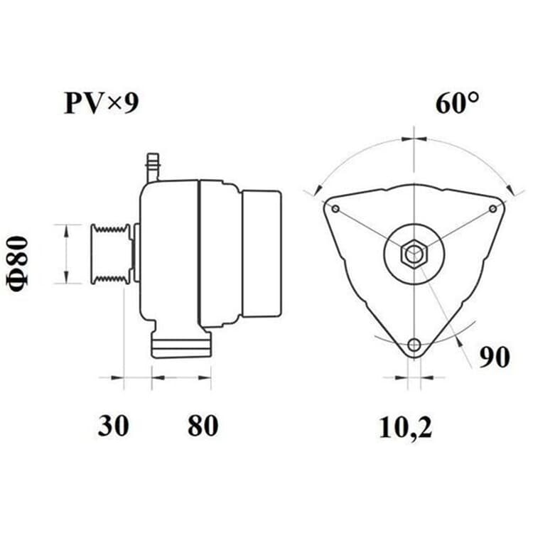 Mahle Lichtmaschine von MAHLE