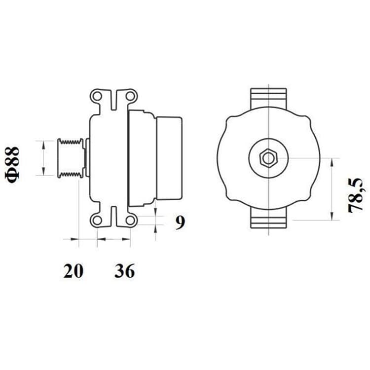 Mahle Lichtmaschine von MAHLE