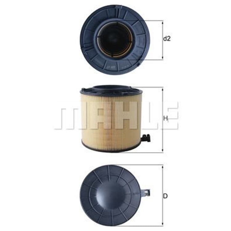 Mahle Luftfilter Audi A4 A5 Q5 Mahle Luftfilter Audi A4 A5 Q5 von MAHLE