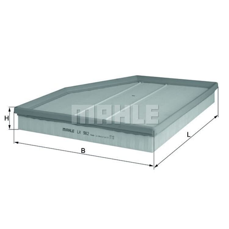 Mahle Luftfilter BMW 5er 6er Mahle Luftfilter BMW 5er 6er von MAHLE