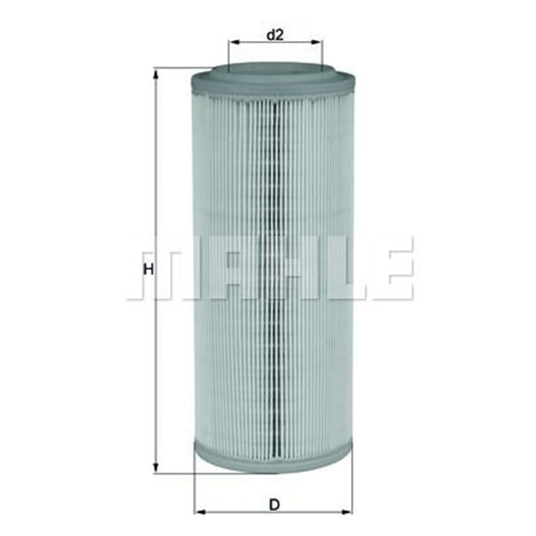 Mahle Luftfilter Fiat Doblo Mahle Luftfilter Fiat Doblo von MAHLE
