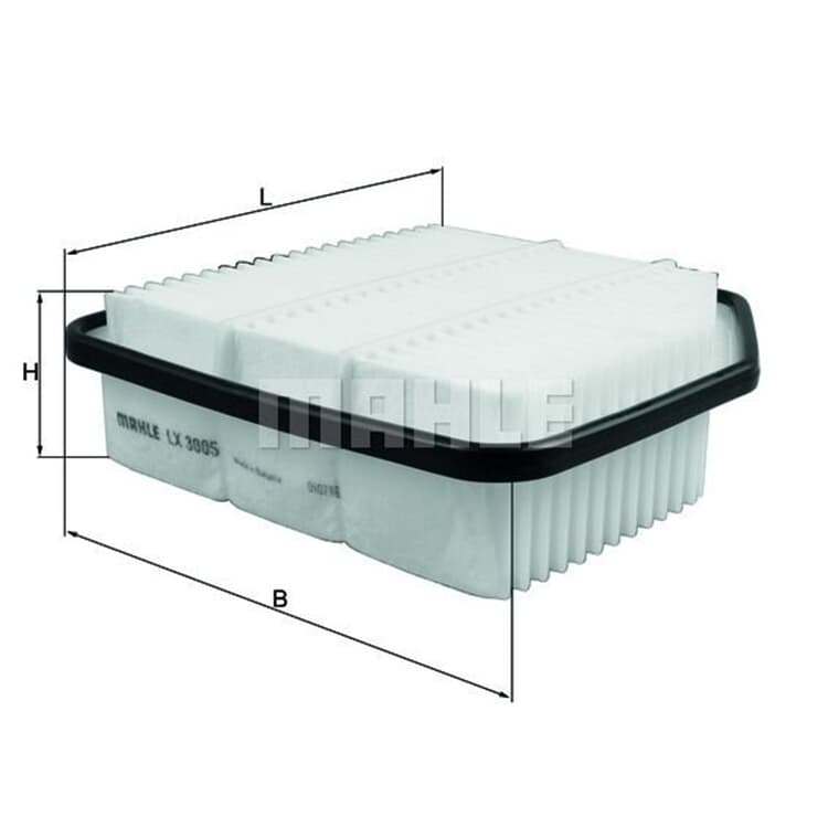 Mahle Luftfilter Lexus Is Toyota Rav von MAHLE
