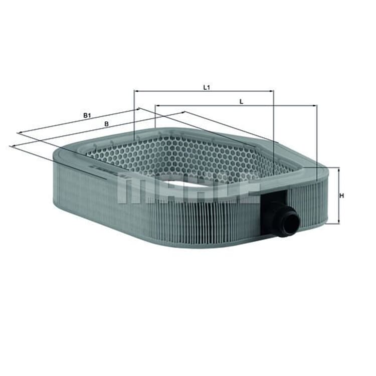 Mahle Luftfilter Mercedes 124 Sl von MAHLE