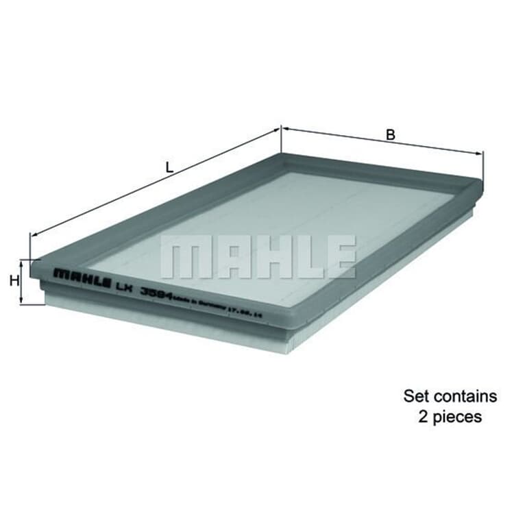 Mahle Luftfilter Mercedes Mahle Luftfilter Mercedes von MAHLE