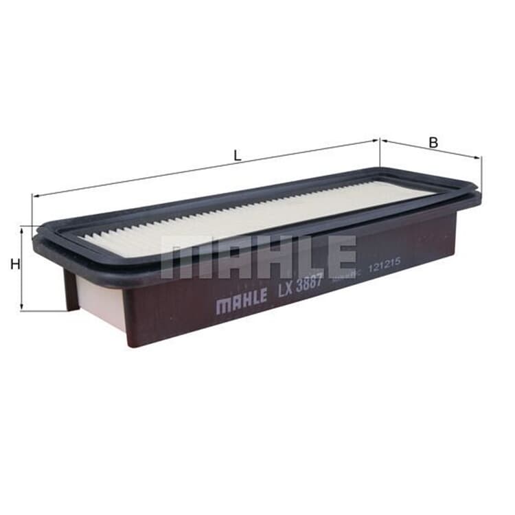 Mahle Luftfilter Nissan Micra Note Mahle Luftfilter Nissan Micra Note von MAHLE