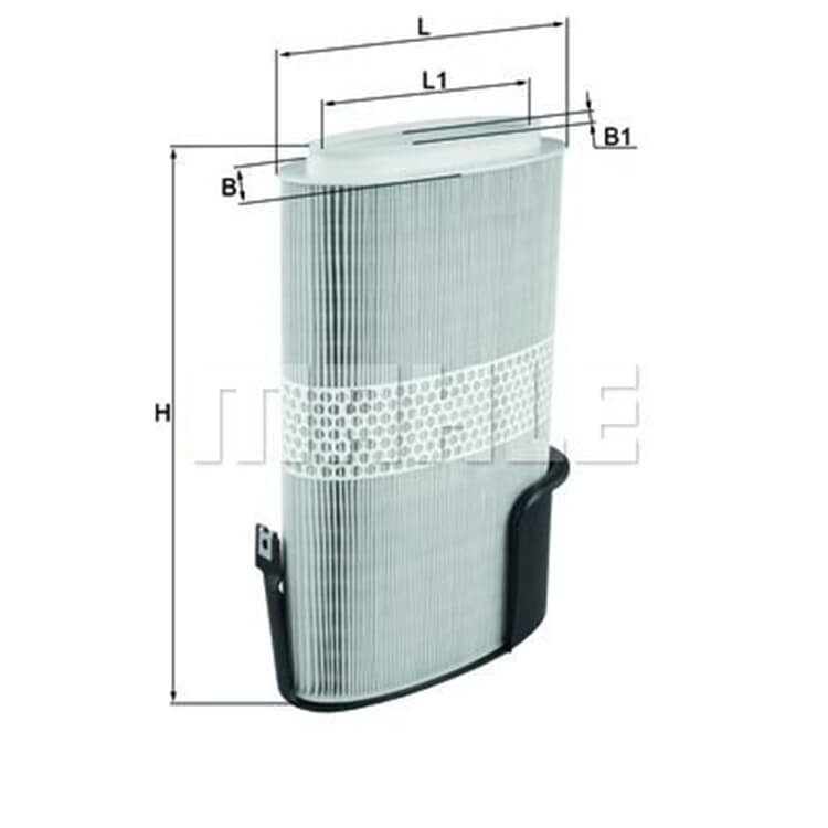 Mahle Luftfilter Porsche Boxster Cayman von MAHLE