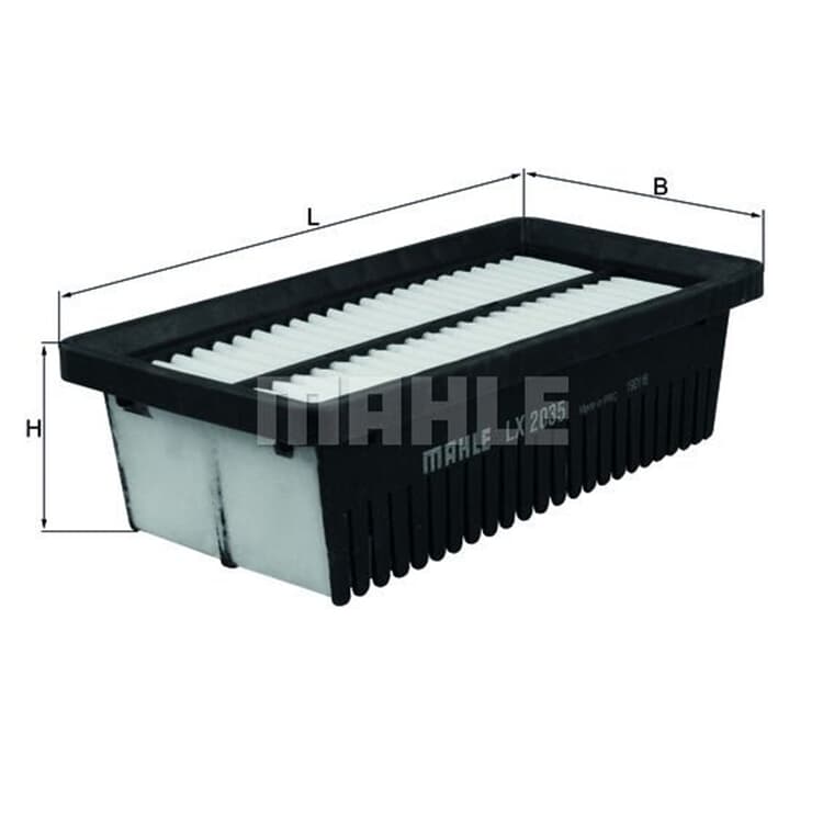 Mahle Luftfilter Renault Twingo Wind Mahle Luftfilter Renault Twingo Wind von MAHLE