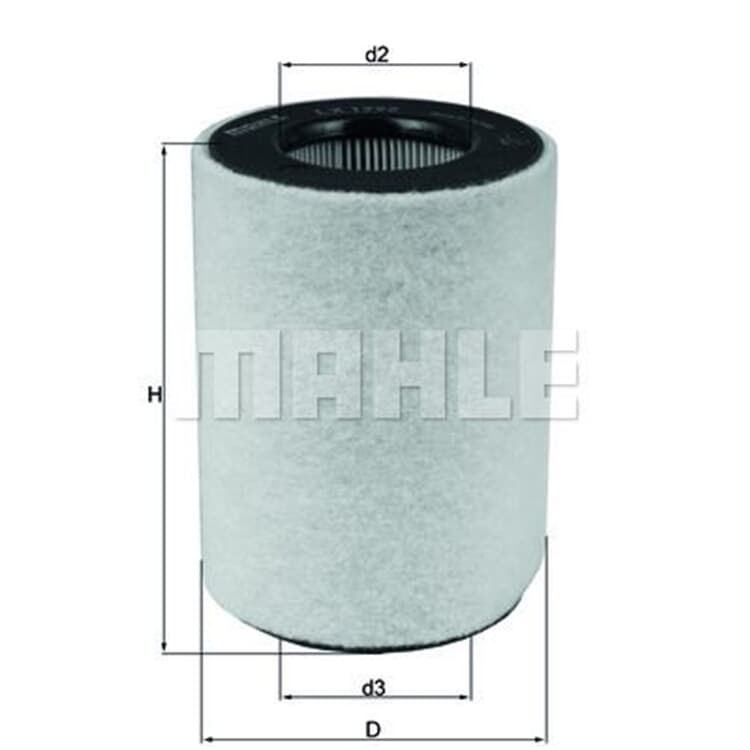 Mahle Luftfilter Smart Cabrio City-Coupe Crossblade Roadster von MAHLE