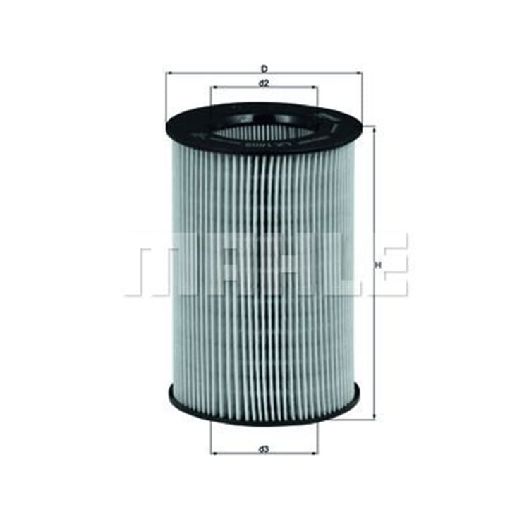 Mahle Luftfilter Smart Cabrio City-Coupe Fortwo von MAHLE