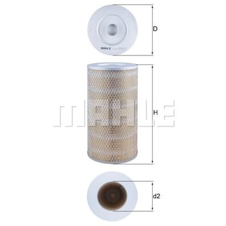 Mahle Luftfilter Toyota Hiace von MAHLE