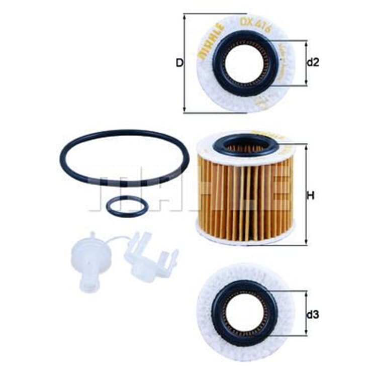 Mahle ?lfilter Aston Martin Daihatsu Subaru Toyota Mahle ?lfilter Aston Martin Daihatsu Subaru Toyota von MAHLE
