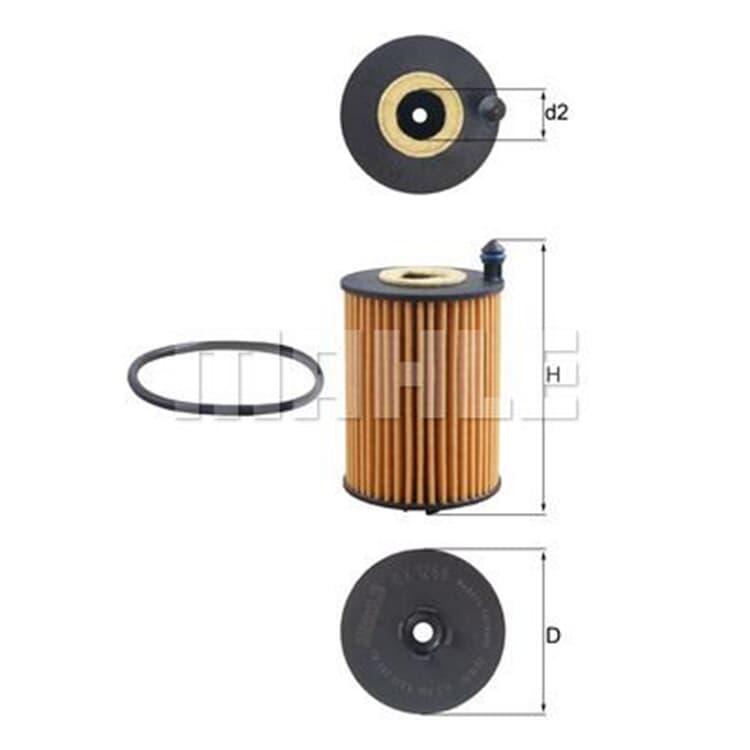 Mahle ?lfilter Audi A4 A5 A6 A7 Q5 Mahle ?lfilter Audi A4 A5 A6 A7 Q5 von MAHLE