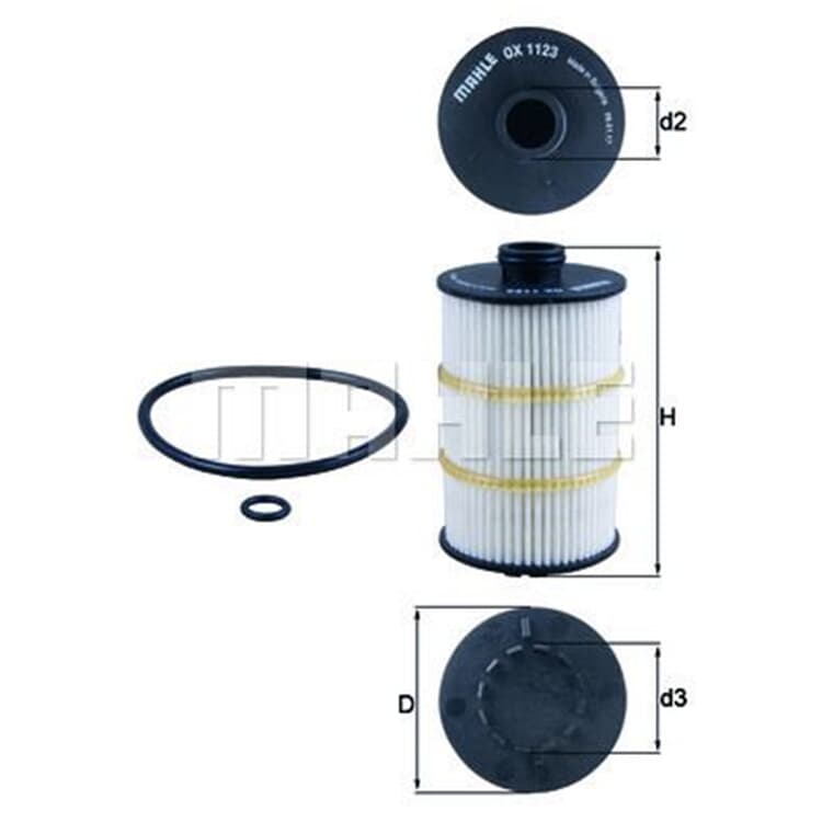 Mahle ?lfilter Audi A6 A7 A8 Mahle ?lfilter Audi A6 A7 A8 von MAHLE