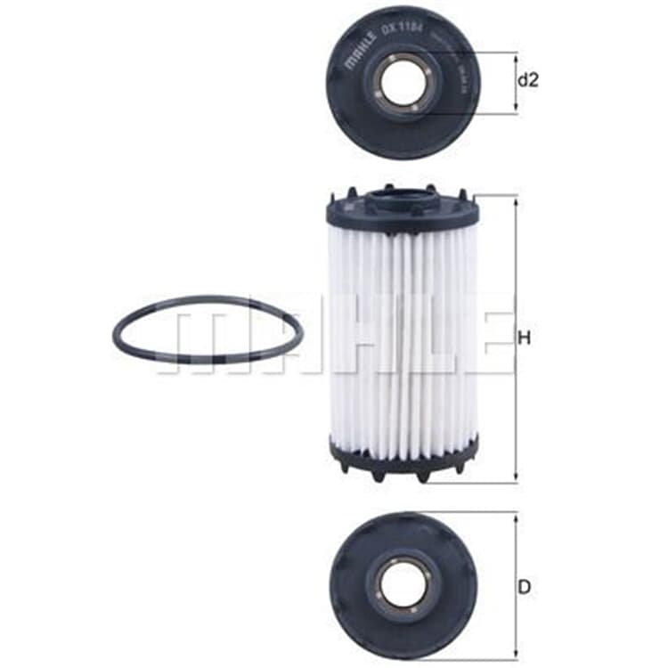 Mahle ?lfilter Audi Porsche VW Mahle ?lfilter Audi Porsche VW von MAHLE