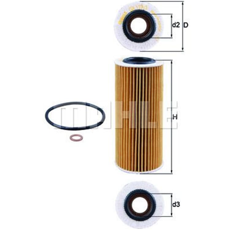 Mahle ?lfilter BMW 1er 3er 5er 6er 7er X3 X5 X6 Mahle ?lfilter BMW 1er 3er 5er 6er 7er X3 X5 X6 von MAHLE