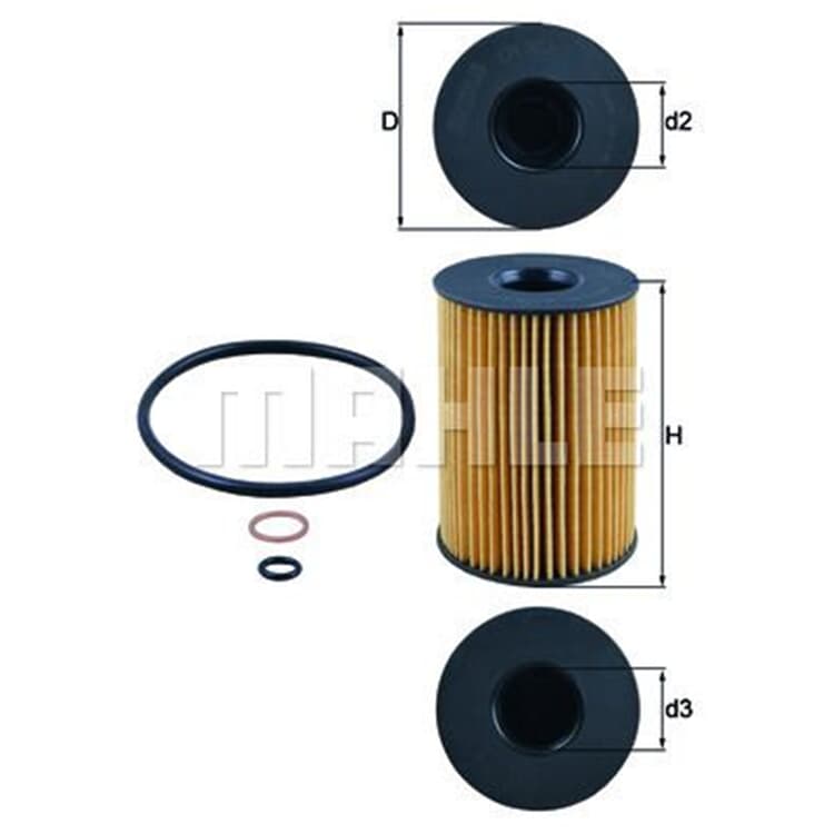 Mahle ?lfilter BMW 5er 6er 7er 8er X5 X6 X7 Mahle ?lfilter BMW 5er 6er 7er 8er X5 X6 X7 von MAHLE