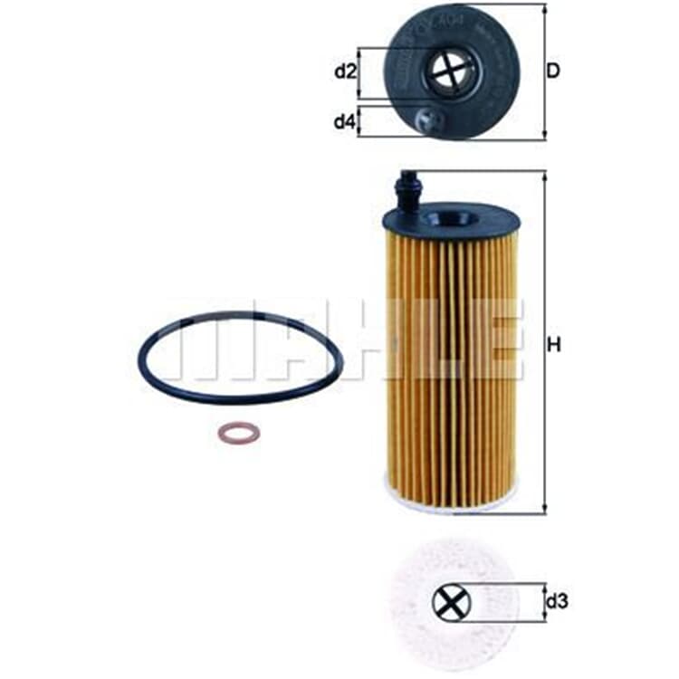 Mahle ?lfilter BMW Mini Toyota Mahle ?lfilter BMW Mini Toyota von MAHLE