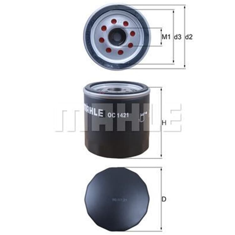 Mahle ?lfilter Cadillac Chevrolet Opel Mahle ?lfilter Cadillac Chevrolet Opel von MAHLE