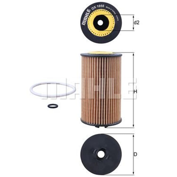 Mahle ?lfilter Chevrolet Opel Mahle ?lfilter Chevrolet Opel von MAHLE