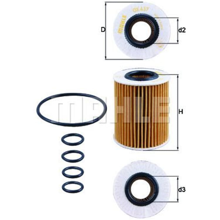 Mahle ?lfilter Chevrolet Opel Mahle ?lfilter Chevrolet Opel von MAHLE