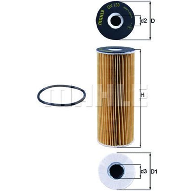 Mahle ?lfilter Daewoo Mercedes Ssangyong VW Mahle ?lfilter Daewoo Mercedes Ssangyong VW von MAHLE