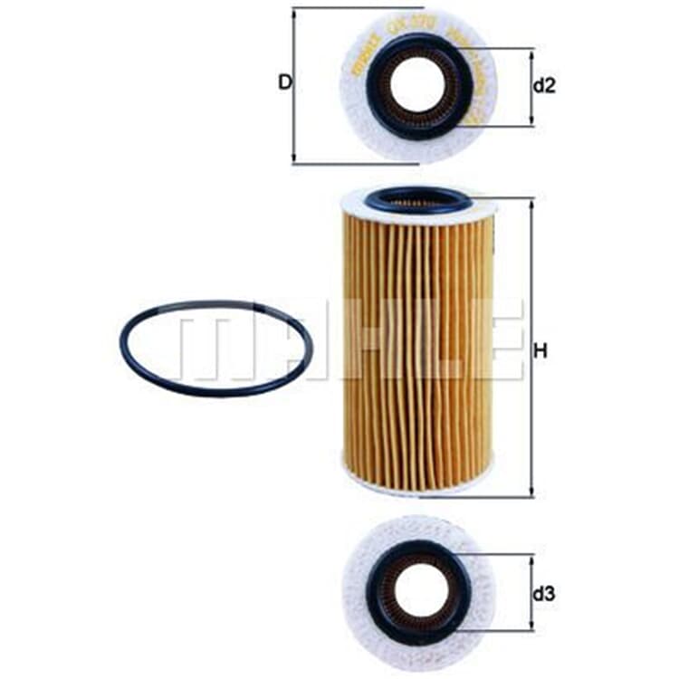 Mahle ?lfilter Ford Volvo Mahle ?lfilter Ford Volvo von MAHLE