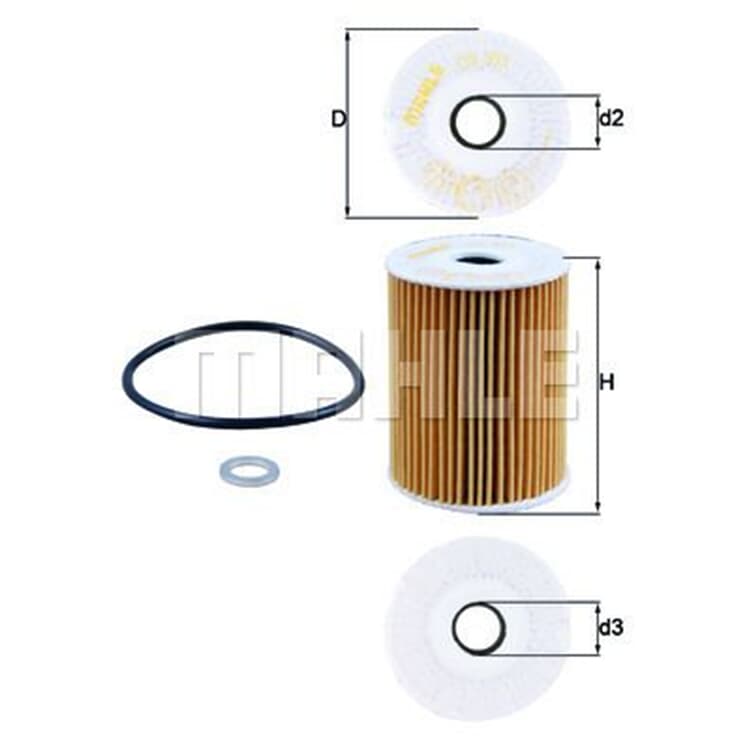Mahle ?lfilter GENESIS G90/G90l Hyundai Genesis Mahle ?lfilter GENESIS G90/G90l Hyundai Genesis von MAHLE